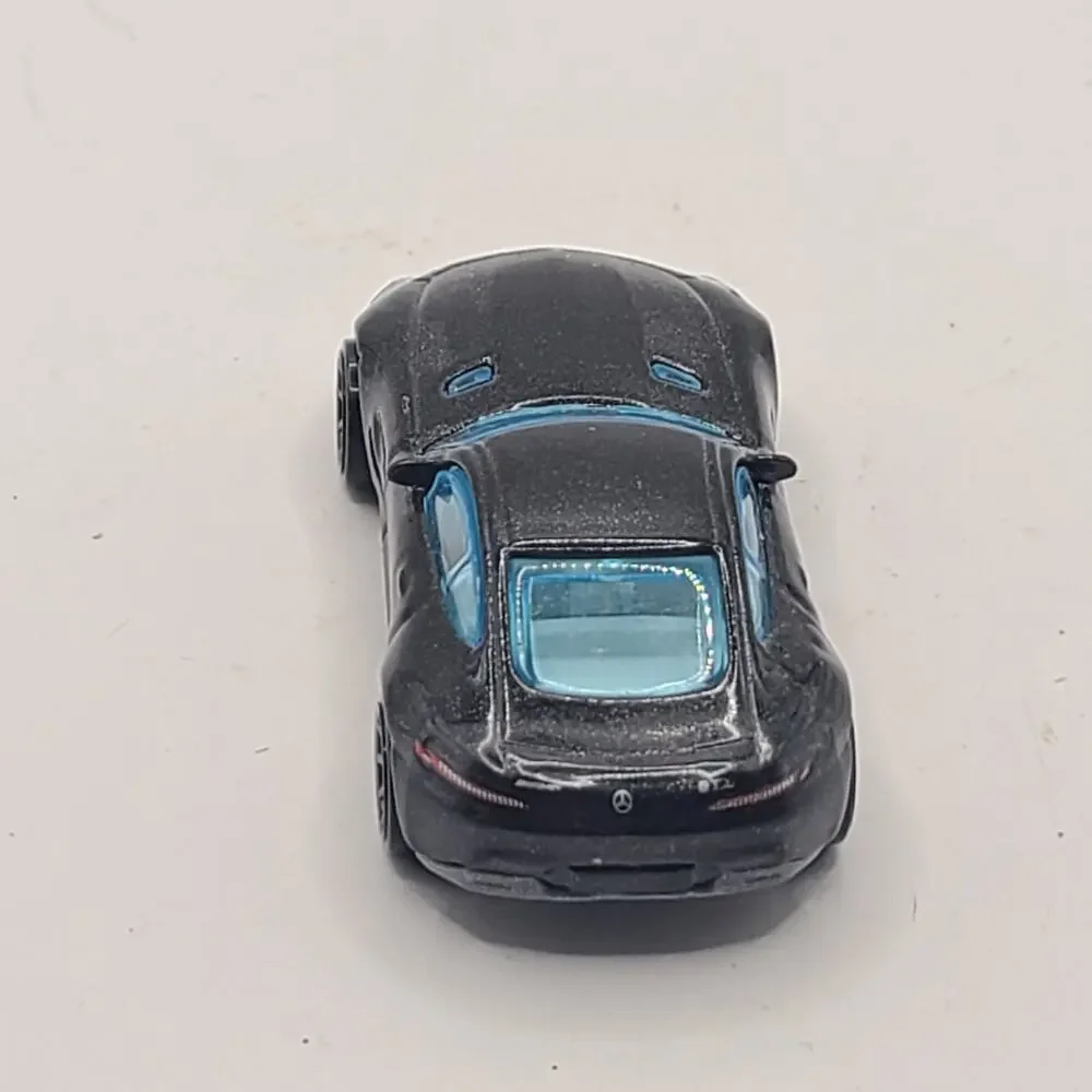 '15 Mercedes-AMG GT Hot Wheels 2018 Nightburnerz #142 Black 10SP 1:64 Loose